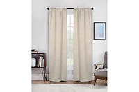 Superior Senna Tex tured Blackout Curtain Set of 2 Panels