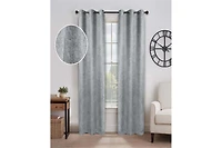 Superior Senna Textured Blackout Curtain Set of 2 Panels