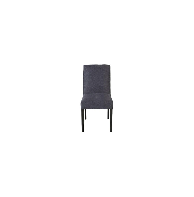 Porter Designs Enna Solid Wood Dining Chair, Gray (Set of 2)