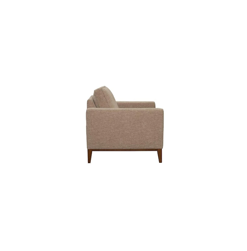 Porter Designs Annie Wood Trim Chair, Cream