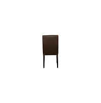 Porter Designs Verona Leather-Look Dining Chair, Brown (Set of 2)