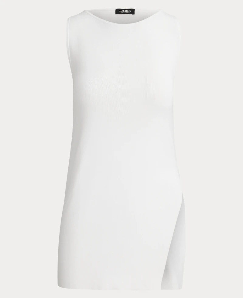 Lauren Ralph Women's Rib-Knit Sleeveless Sweater