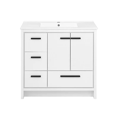 Swiss MadisonVirage 36 Freestanding, Bathroom Vanity in White