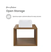 Swiss MadisonConcorde 24'' Wall-Hung Vanity In Oak