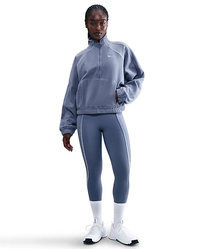 Nike Women's Therma-Fit Oversized Half-Zip Top