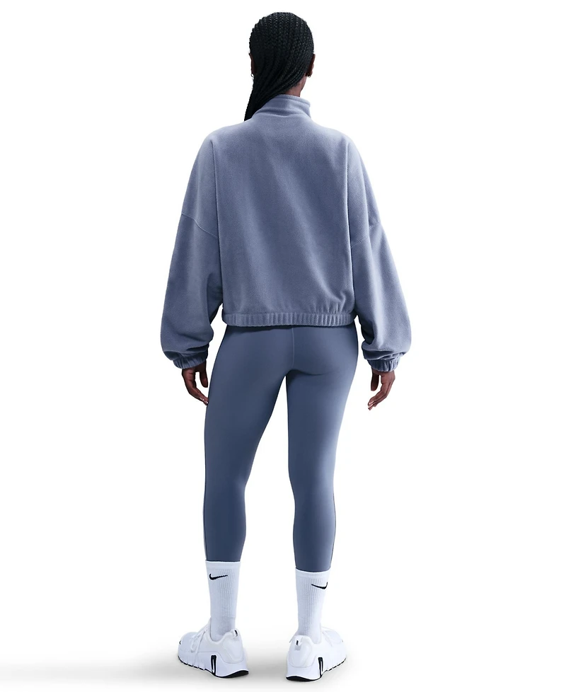 Nike Women's Therma-Fit Oversized Half-Zip Top