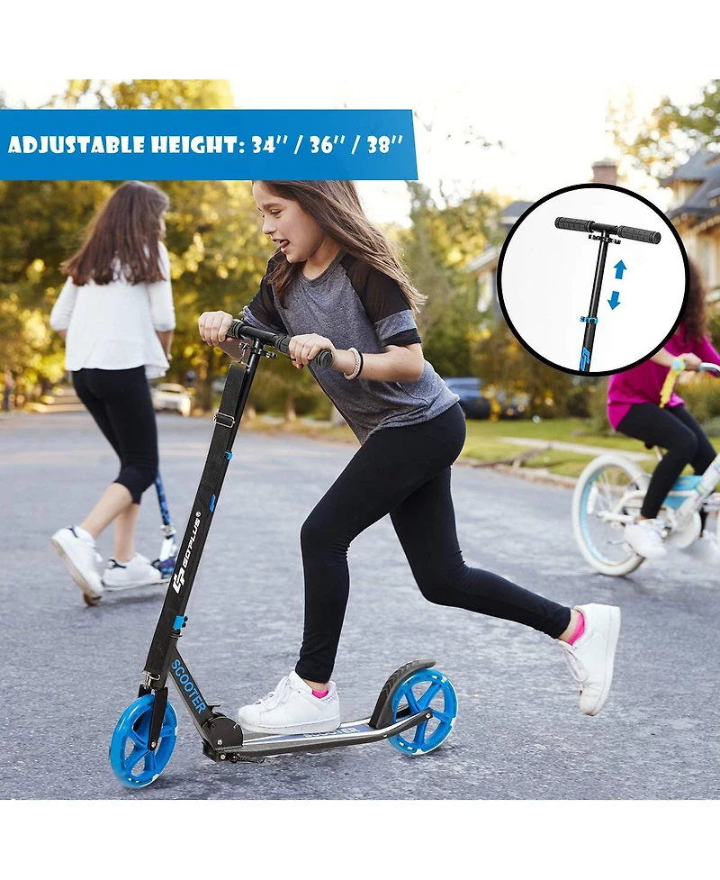 Portable Folding Sports Kick Scooter with Led Wheels