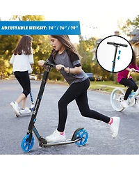 Portable Folding Sports Kick Scooter with Led Wheels
