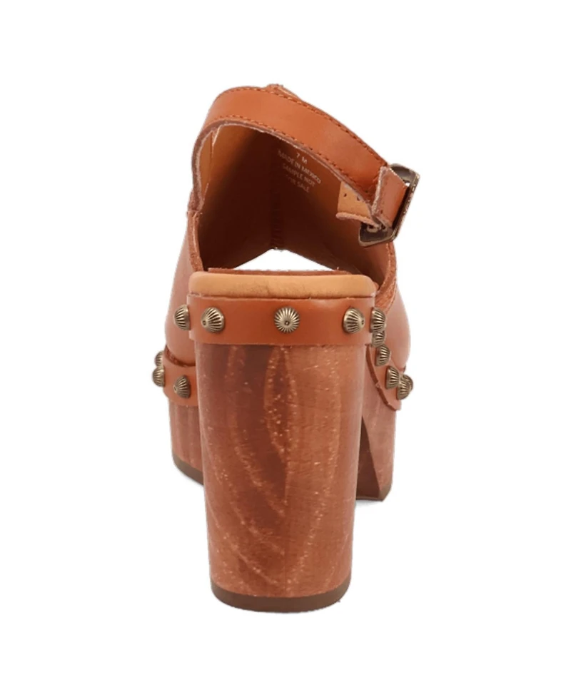 Dingo Women's Clover Wooden Sandal