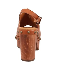 Dingo Women's Clover Wooden Sandal