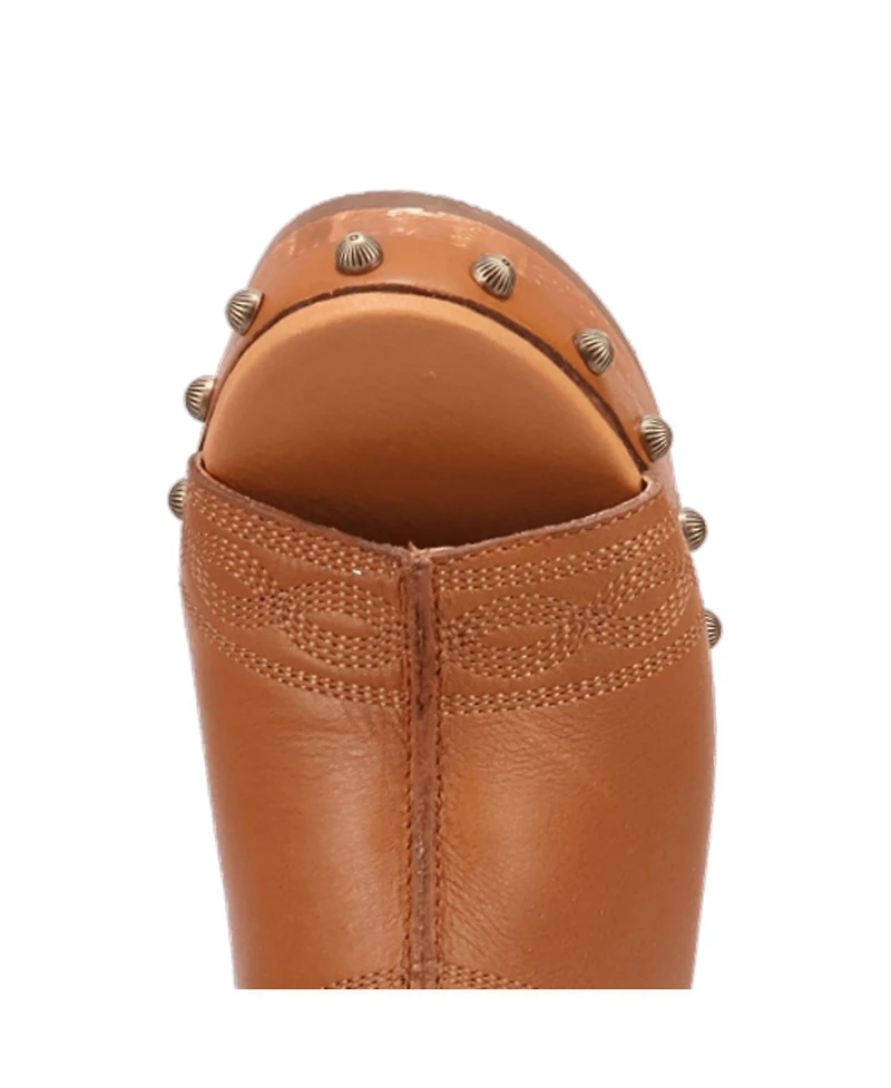 Dingo Women's Clover Wooden Sandal
