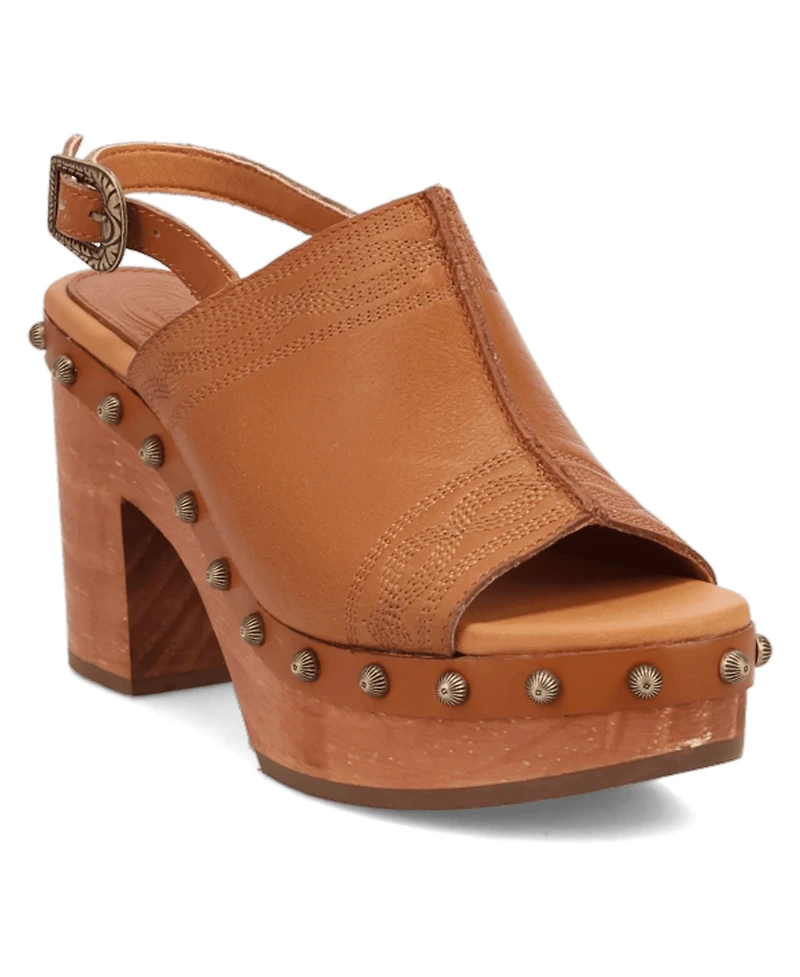 Dingo Women's Clover Wooden Sandal