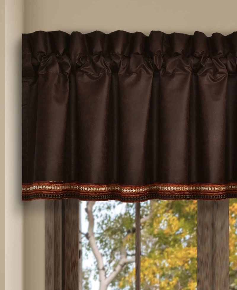 J Queen New York Sundance Window Straight Valance, 18" x 88"