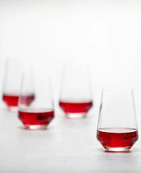 Zwiesel Glas Pure Bordeaux Stemless Wine Tumbler 18.5oz Set of 4