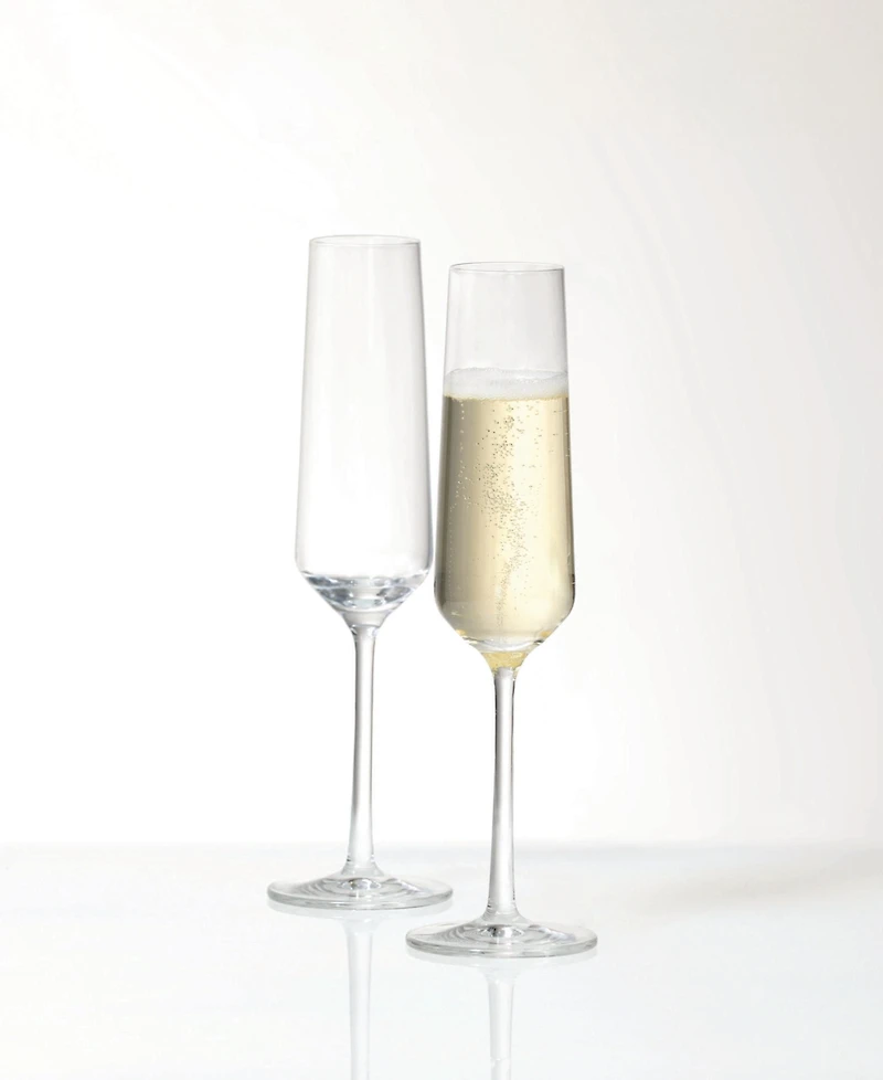 Zwiesel Glas Pure Champagne 7.3oz Set of 4