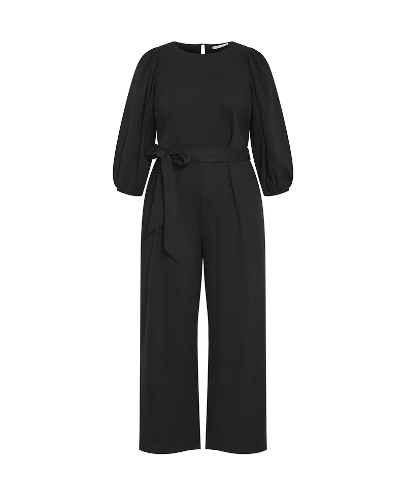 City Chic Women's Tahlia Wide Leg Jumpsuit