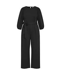 City Chic Women's Tahlia Wide Leg Jumpsuit