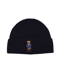 Polo Ralph Lauren Men's Solid Flag Bear Beanie