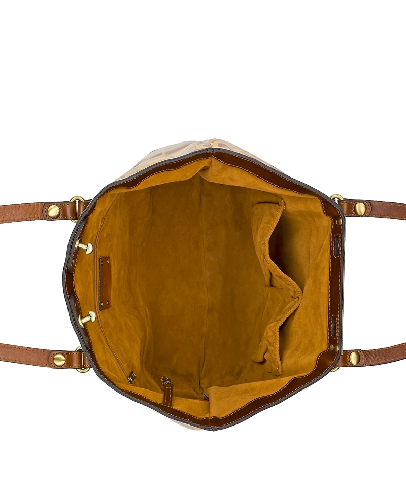 Patricia Nash Benvenuto Smooth Leather Tote