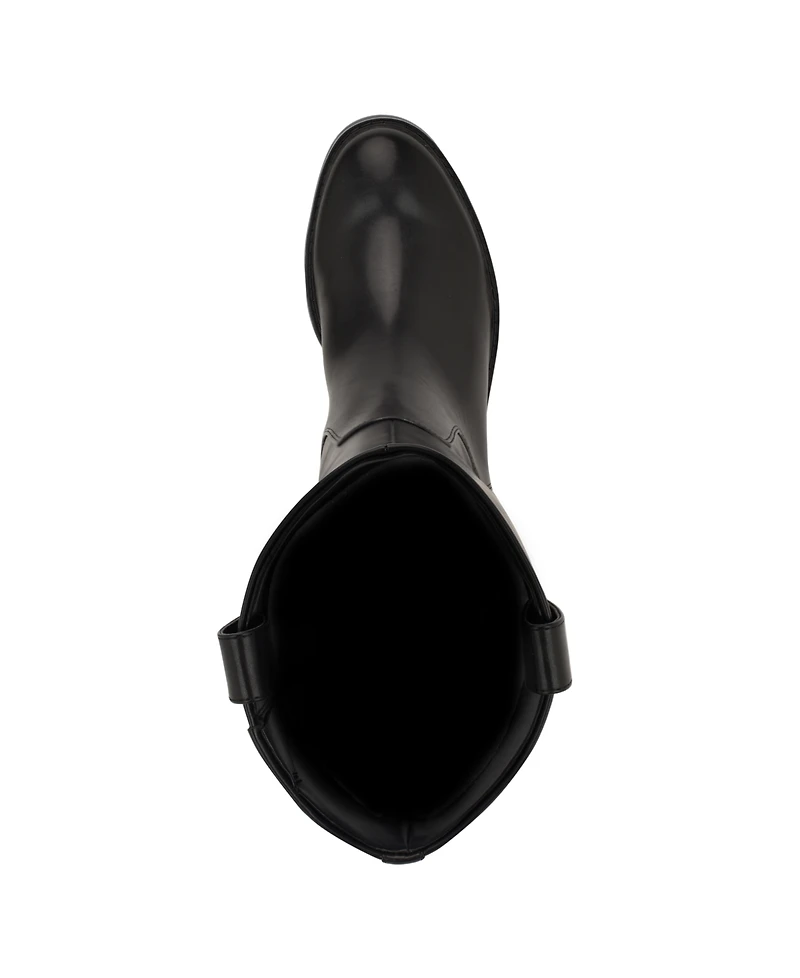 Nine West Women's Leigha Tall Block Heel Riding Boots