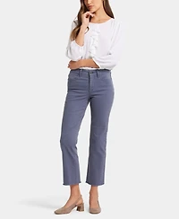 Nydj Women's Marilyn Straight Frayed Ankle Jeans