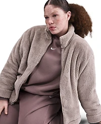 Nike Plus Sportswear Essential High-Pile Fleece Jacket