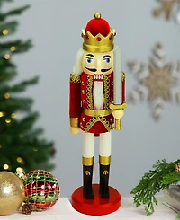 Northlight Set of 4 Decorative Wooden Nutcracker Suite Ballet Christmas Decorations