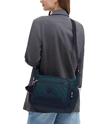 Kipling Gabbie Large Nylon Zip-Top Crossbody Bag