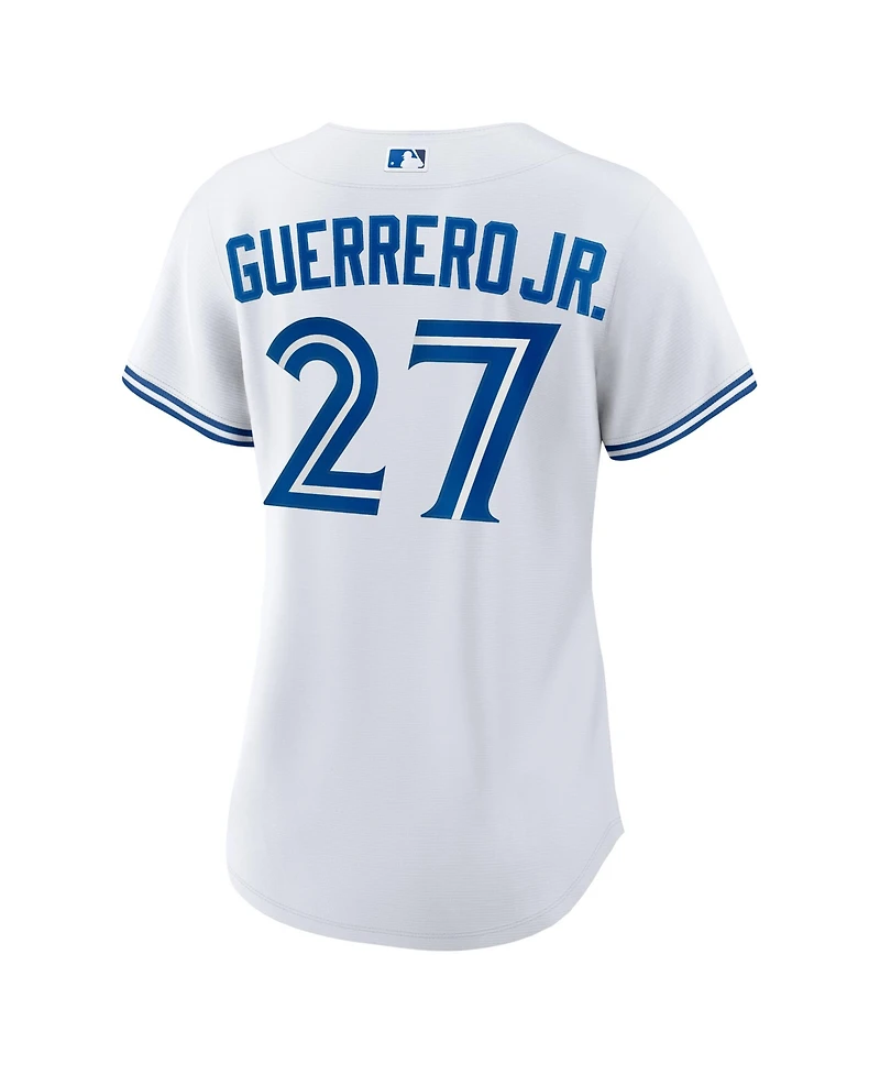 Nike Women's Vladimir Guerrero Jr. White Toronto Blue Jays 2025 World Series Home Replica Player Jersey