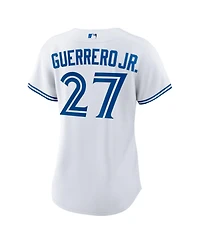 Nike Women's Vladimir Guerrero Jr. White Toronto Blue Jays 2025 World Series Home Replica Player Jersey