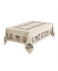 Avanti Gingerbread Village Tablecloth 60" x 120"
