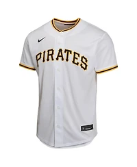 Nike Big Boys and Girls Bubba Chandler White Pittsburgh Pirates Home Player Game Jersey