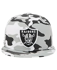 New Era Men's Silver/Black Las Vegas Raiders 59FIFTY Fitted Hat