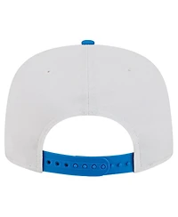New Era Men's White Detroit Lions Argyle 19TWENTY Adjustable Hat