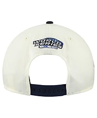 New Era Men's Cream/Navy Boston Red Sox World Series 9FORTY M-Crown A-Frame Adjustable Hat