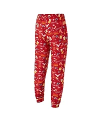 Concepts Sport Men's 2-Piece Red Kansas City Chiefs Chestnut Long Sleeve Top and Pants Set