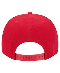 New Era Men's Red Los Angeles Angels Local Play A-Frame 9FIFTY Snapback Hat