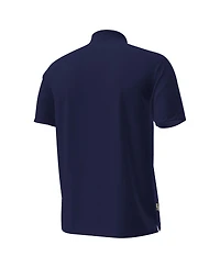 Under Armour Men's Navy Midshipmen Performance Drive Chest Stripe Polo Shirt