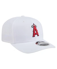 New Era Men's White Los Angeles Angels Coolera 9SEVENTY Adjustable Hat