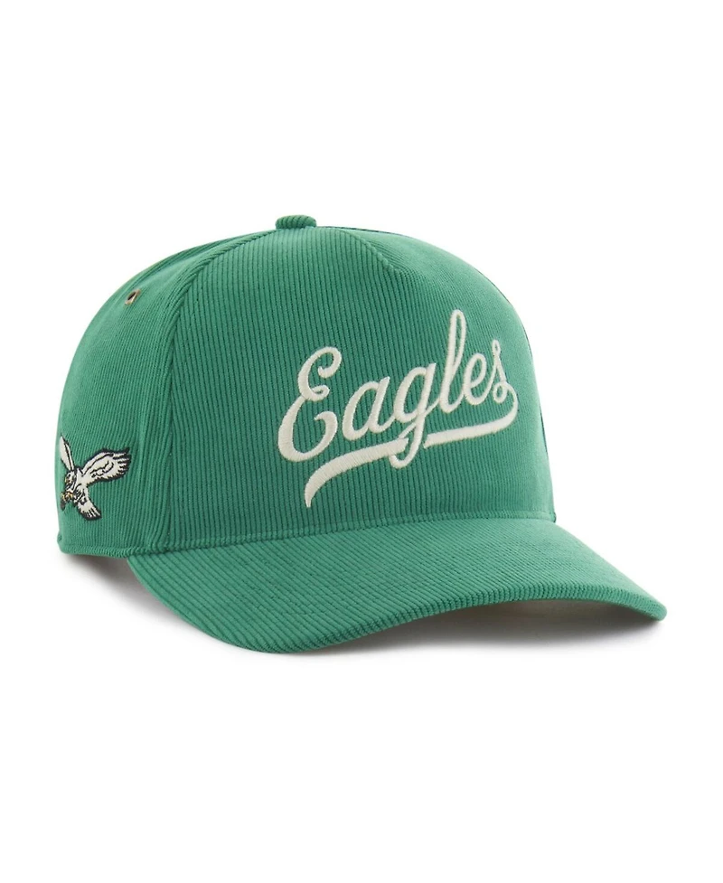 '47 Brand Men's Kelly Green Philadelphia Eagles Golden Age Corduroy Hitch Adjustable Hat