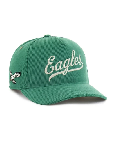 '47 Brand Men's Kelly Green Philadelphia Eagles Golden Age Corduroy Hitch Adjustable Hat