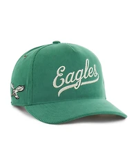 '47 Brand Men's Kelly Green Philadelphia Eagles Golden Age Corduroy Hitch Adjustable Hat
