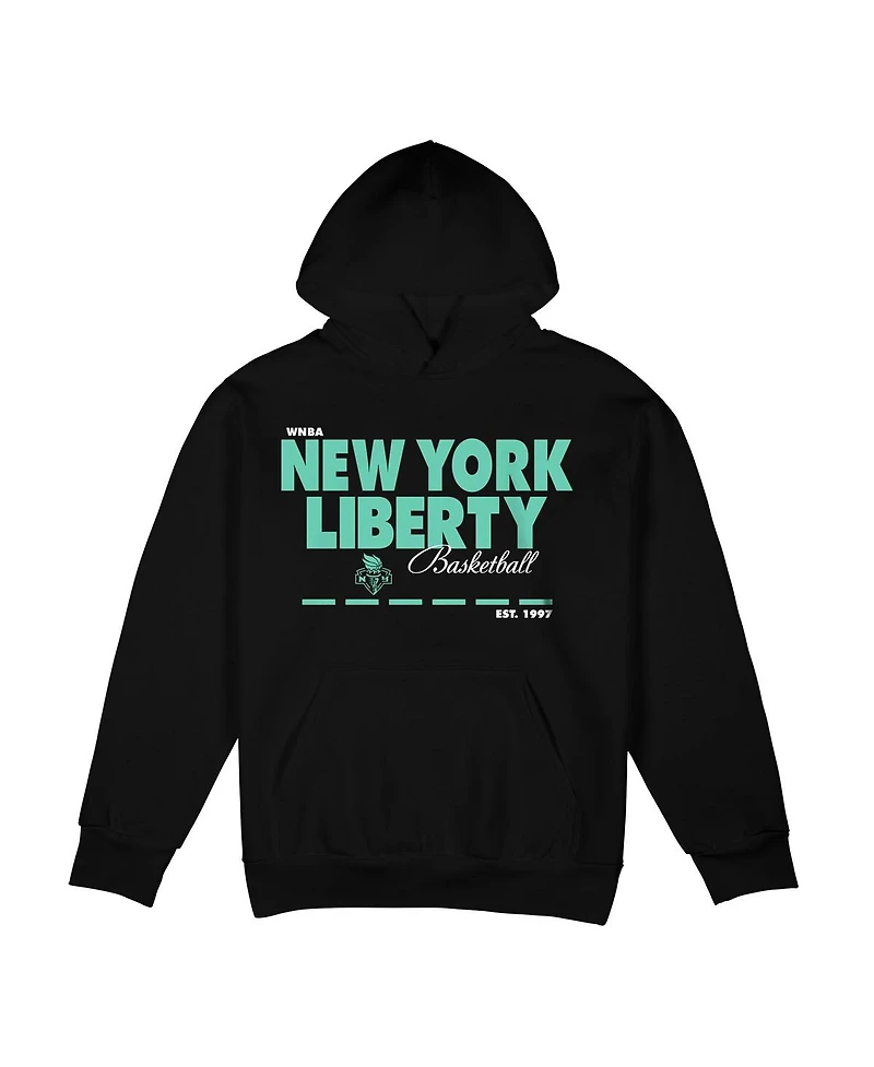 Stadium Essentials Men's and Women's Black New York Liberty Next Time Urban Premium Hoodie