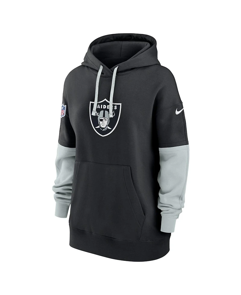 Nike Women's Black Las Vegas Raiders Sideline Essential Hoodie