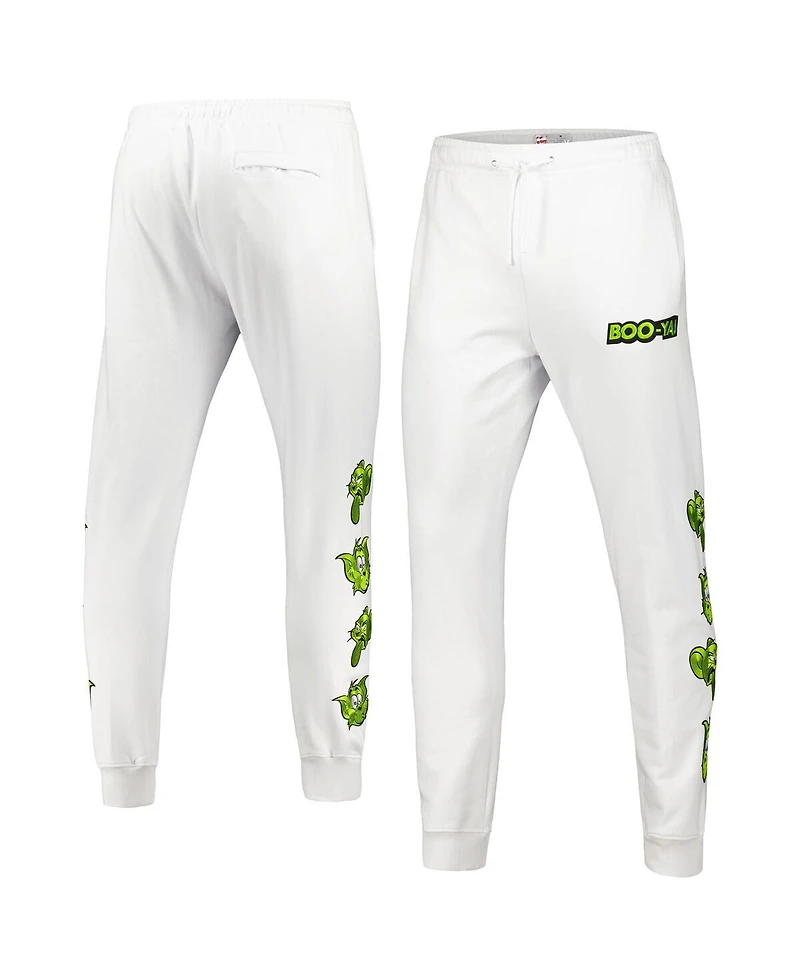 Freeze Max Men's White Tom and Jerry Trippy Jogger Pants