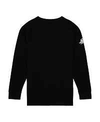 Mitchell & Ness Men's and Women's Black 50th Anniversary of Hip-Hop Graffiti Long Sleeve T-Shirt