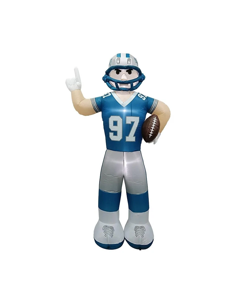 Logo Brands Detroit Lions Inflatable Yard Mascot