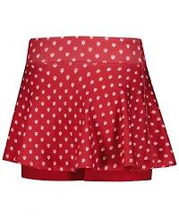 ZooZatz Big Girls Crimson Indiana Hoosiers All-Over Print Tennis Skort