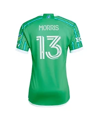 Adidas Men's Jordan Morris Green Seattle Sounders Fc 2024 The Anniversary Kit Authentic Player Jersey