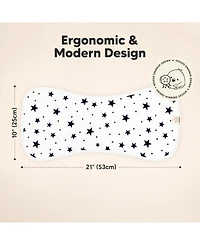 5pk Urban Baby Burp Cloths, Organic Burping Cloth for Babies, Rags Girls, Boys